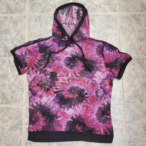 💜 💗 PINK & PURPLE 💗💜 TYE DYE PRINT
HOODIE NWT - Picture 2 of 6